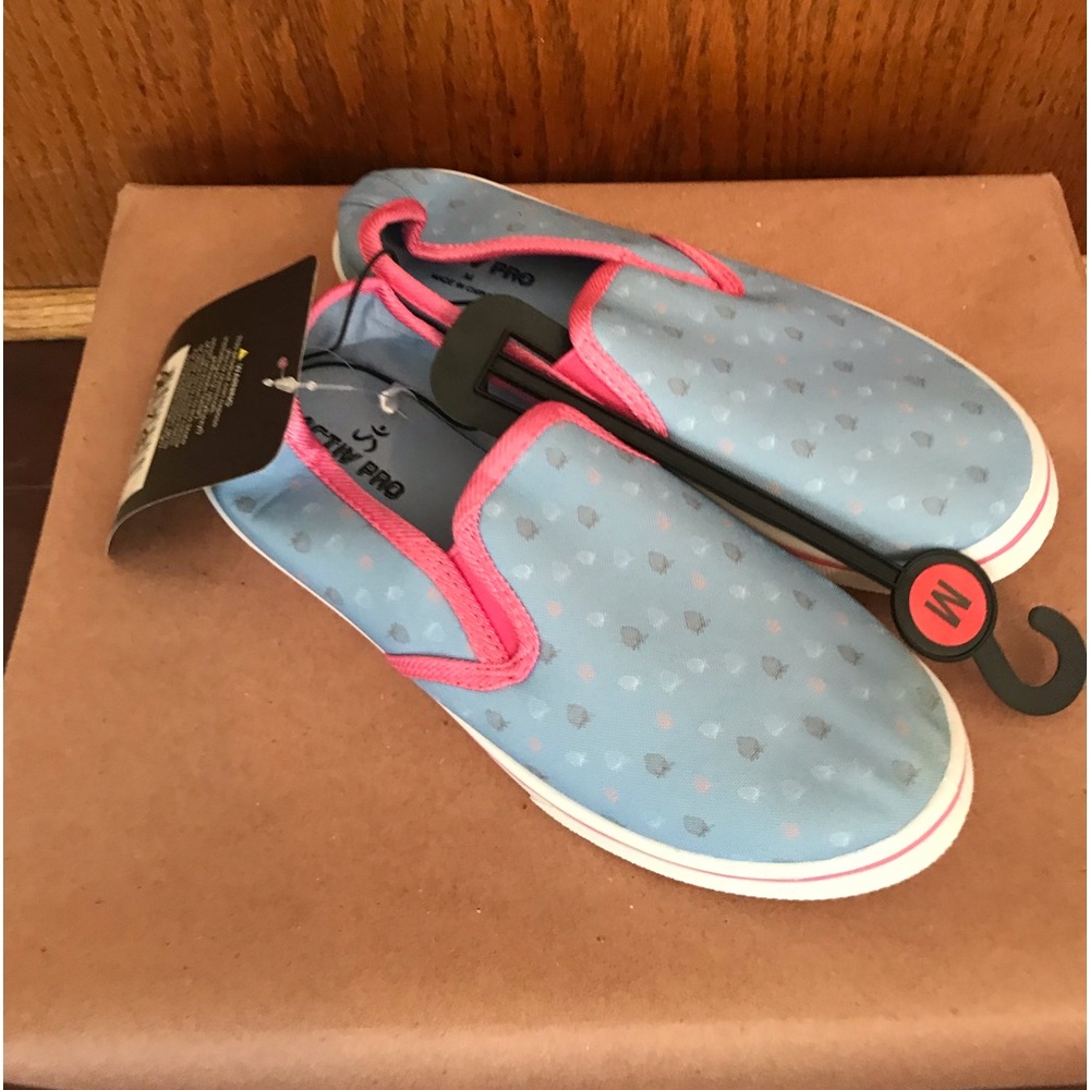 “New Arrivals” Children’s Girl’s Activ Pro Sneakers In Size M #16